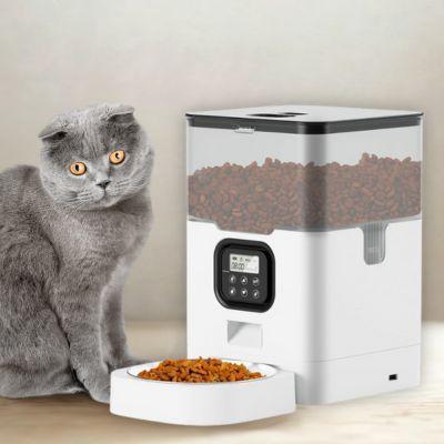 distributeur croquettes chat automatique intelligent