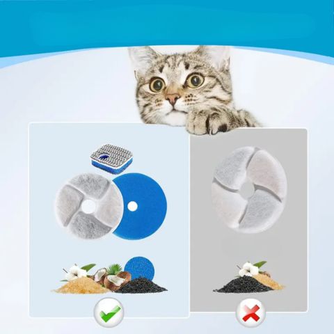 filtre fontaine a eau pour chat inoxo acier inoxydable