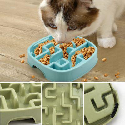 gamelle anti-glouton chat labyrinthe zen plastique antidérapant