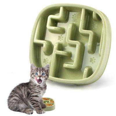 gamelle anti-glouton chat labyrinthe zen plastique alimentation lente