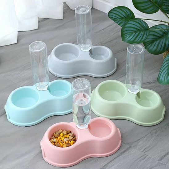 gamelle pour chat double bol nourriture et eau