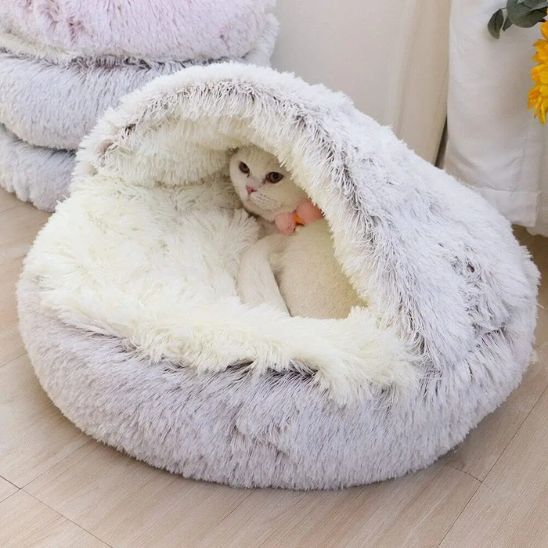 Lit pour chat | Peluche