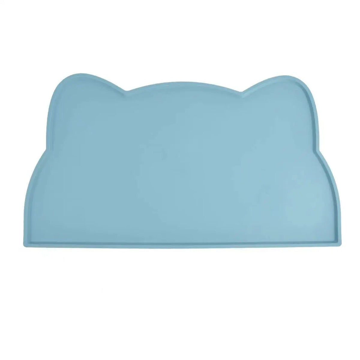 tapis gamelle chat bleu
