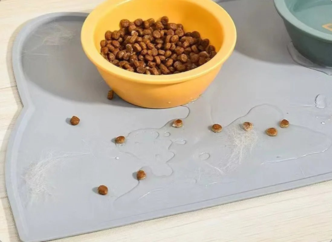 tapis gamelle chat anti-déversement