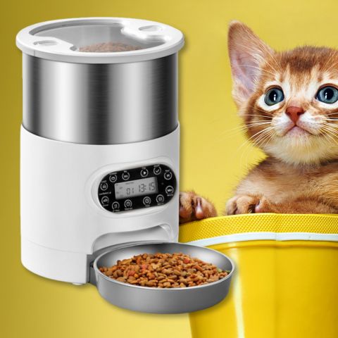 Distributeur automatique croquettes chat | Simple HarmonyBol™