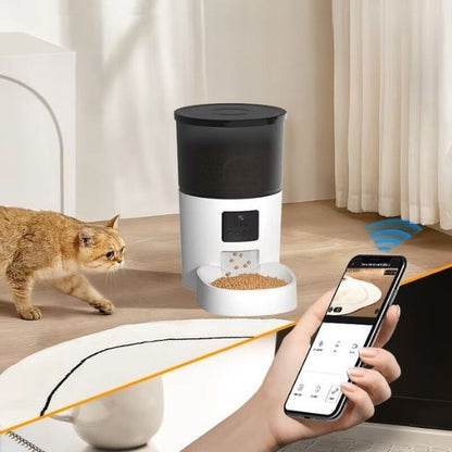 Distributeur de croquettes pour chat | Caméra