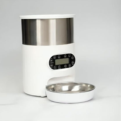 distributeur automatique croquettes chat simple harmonyBol blanc
