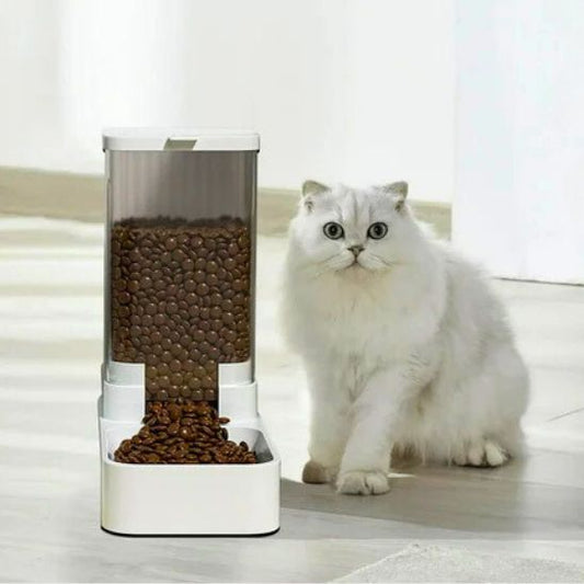 distributeur croquette chat simple fonctionne par gravité