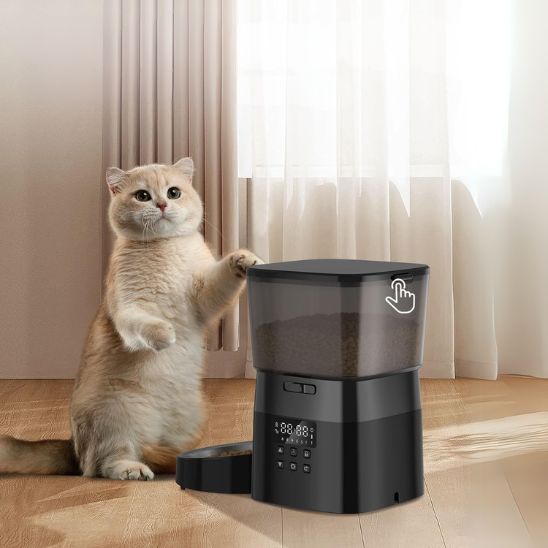 distributeur croquettes chat automatique anti-dégât