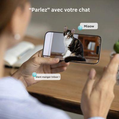 distributeur de croquettes pour chat automatique caméra HD vision nocturne