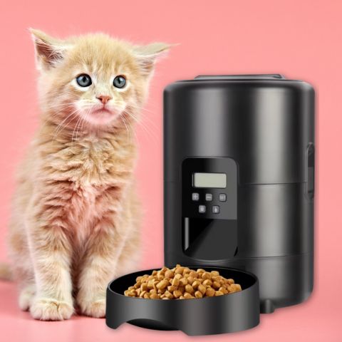 distributeur de croquettes pour chat fiable manuel