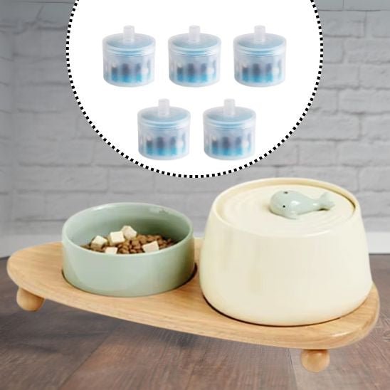 filtre fontaine a eau chat ceramique rechange 