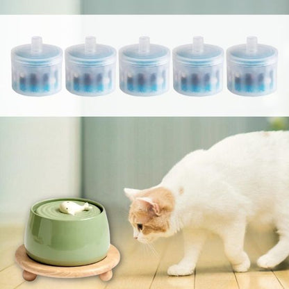 filtre fontaine a eau chat céramique rechange