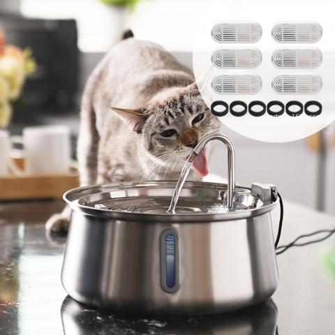 filtre fontaine a eau chat 4 étages filtrantes