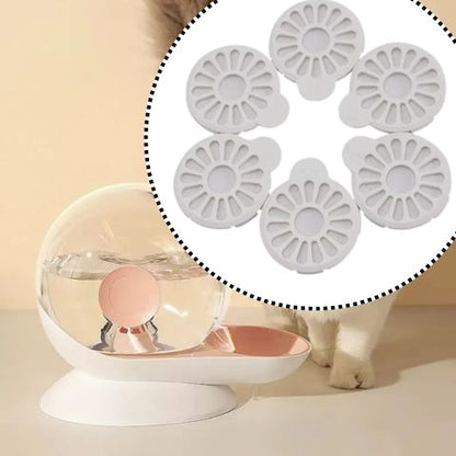 filtre fontaine à eau chat sans électricité escargot