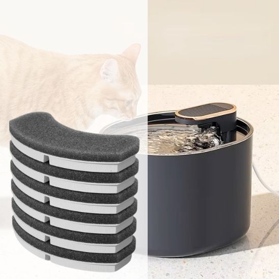 filtre fontaine à eau pour chat élégante remplacement