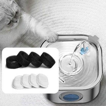 filtre fontaine a eau pour chat inoxpur rechange
