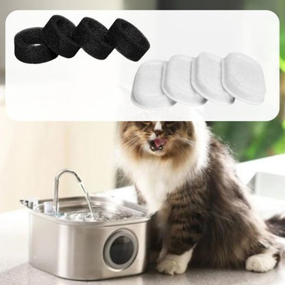filtre fontaine a eau pour chat inoxpur