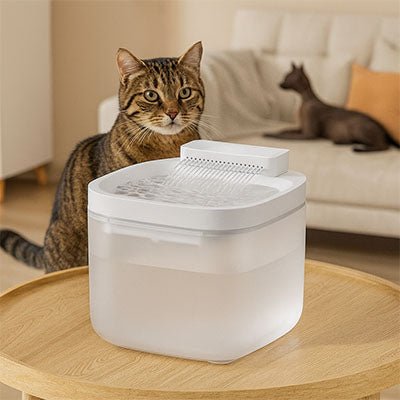 Fontaine a eau chat cascade silencieuse distributeur d’eau automatique