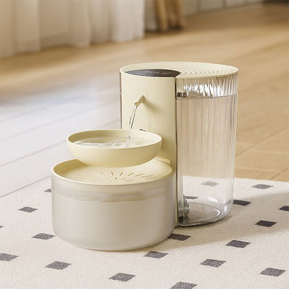 Fontaine a eau chat changement d'eau intelligent sans filtre