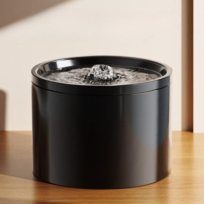 Fontaine a eau pour chat ceramique hydratation pure silencieuse noir