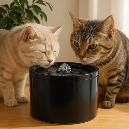 Fontaine a eau pour chat ceramique hydratation pure multi chat