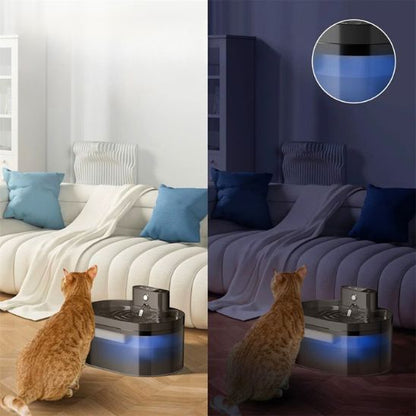 chat jour nuit accès fontaine pour chat sans fil