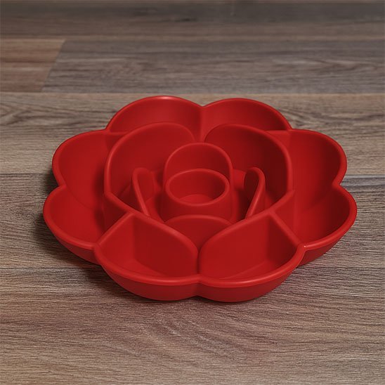 gamelle anti glouton Chat design labyrinthe silicone