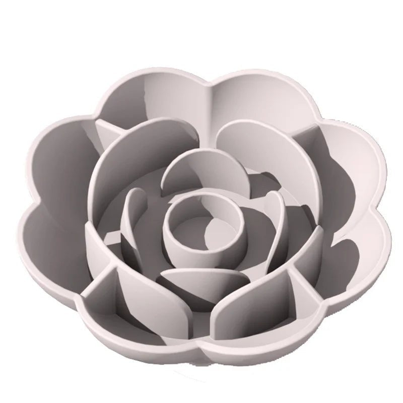 gamelle anti glouton Chat design labyrinthe silicone