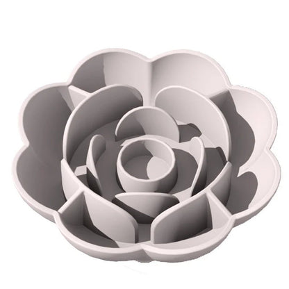 gamelle anti glouton Chat design labyrinthe silicone