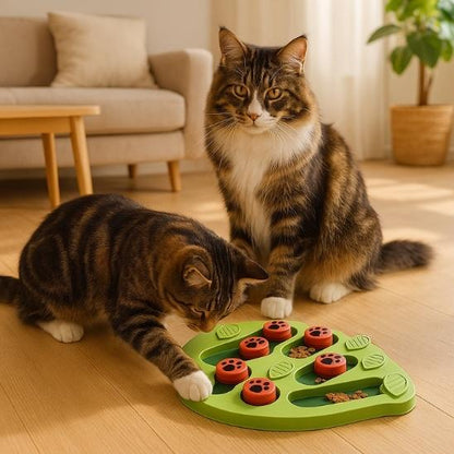 gamelle anti glouton chat ludique puzzle alimentaire