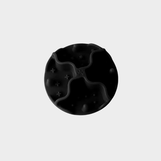 gamelle anti glouton chat ventouses silicone noir