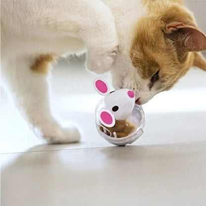gamelle anti glouton chaton actif plastique blanc
