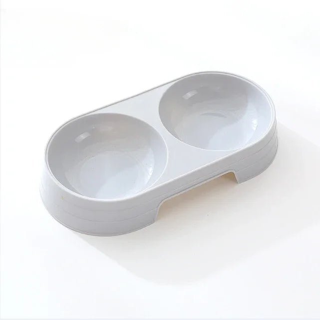 gamelle chat plastique gris