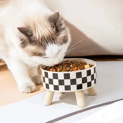 gamelle chat surélevée base antidérapante