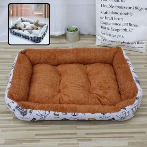 Panier chat douceur absolue fausse fourrure ergonomique