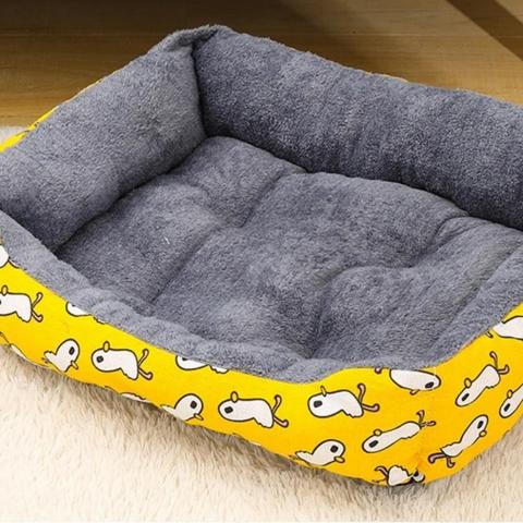 Panier chat doux ergonomique confortable rebord surélevé antidérapant