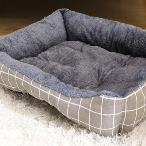 Panier chat doux ergonomique confortable rebord surélevé antidérapant