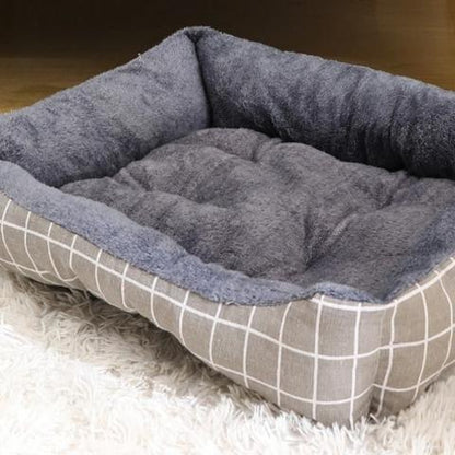 Panier chat doux ergonomique confortable rebord surélevé antidérapant