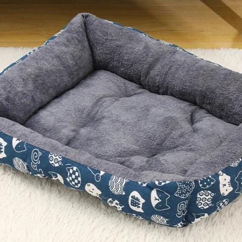 Panier chat doux ergonomique confortable rebord surélevé antidérapant