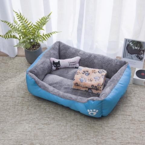 panier pour chat doux repos imperméable antidérapant coton peluche