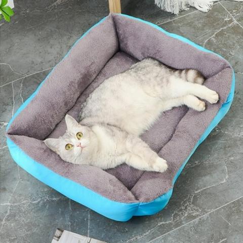 panier pour chat doux repos imperméable antidérapant coton peluche