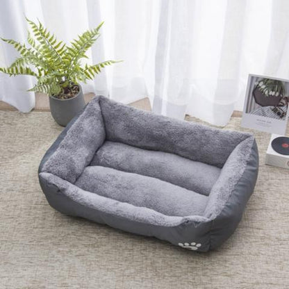 panier pour chat doux repos imperméable antidérapant coton peluche
